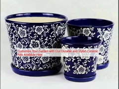 Pas uw tuin aan met onze duurzame en stijlvolle keramische potten