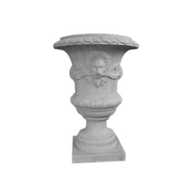 kopen Gele waterdichte vezelcement gesneden bloempot voor tuin landschap design stijl online manufacture
