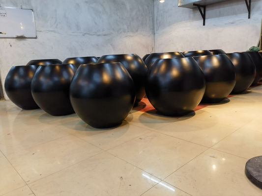 kopen Glasvezelplantdoos Ronde vorm met matte of glanzende afwerking online manufacture