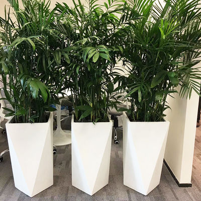 kopen Ronde glasvezel plantpotten handgemaakt voor buitentuin decoratie online manufacture