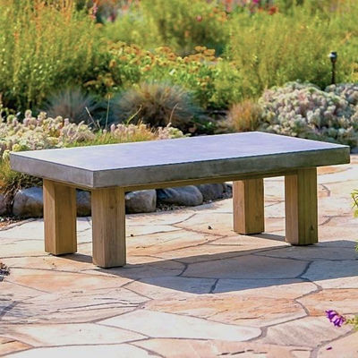 kopen Betonnen patio-meubilair voor buitengebruik Groot huis Beton GRC tafelstoelen online manufacture