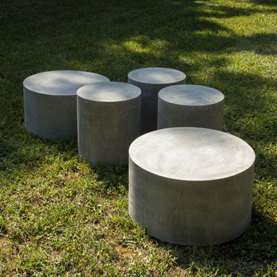 kopen Vierkante ronde GRC betonnen tafel zitstoel bank voor buiten binnen online manufacture