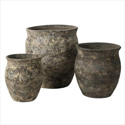 kopen Stijlvolle cement GRC Planter Potten Frostproof Met Drainage gaten online manufacture