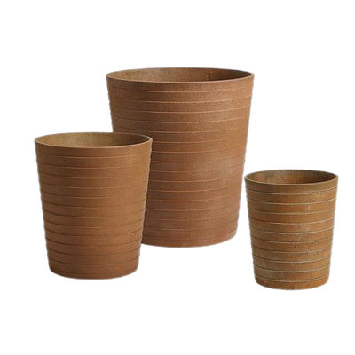 kopen Elegante handgesneden vezelcementplanters voor binnentuinplanten online manufacture