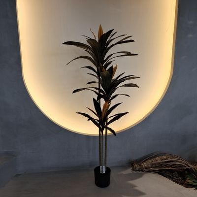 kopen Kunststofgroene kunstmatige planten binnenshuis / buiten kunstmatige bloemen 140cm online manufacture
