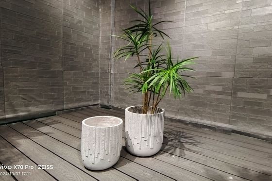 kopen 7-8 Jaar Duurzame Kleefvezel Planter voor Innen Tuinen online manufacture