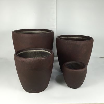 kopen Met de hand gesneden versterkte kleiplanter Verbeter uw bloempotten Planters online manufacture