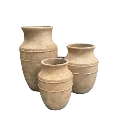 kopen Langdurige GRC-plantpotten houden 5-6 jaar buiten Frostbestendige karakter Geweven oppervlak online manufacture