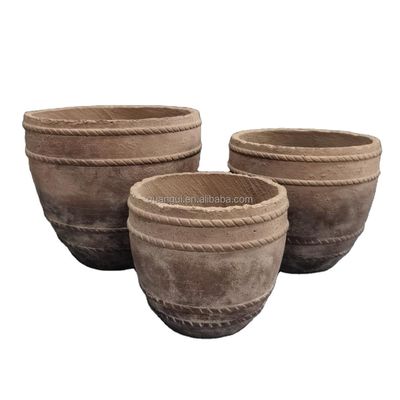 kopen Hand gesneden vierkant GRC Planter Potten voor Indoor Outdoor Garden And Home Indoor Outdoor Finishing Garden And Home online manufacture