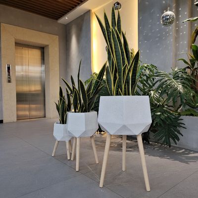 kopen Gemakkelijk schoon te maken kunststof-kleiplanter voor binnen- en buitenbouw online manufacture