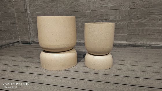 kopen Moderne stijl Kleiglasplanter D460*H70 Lichtgewicht veelzijdig online manufacture