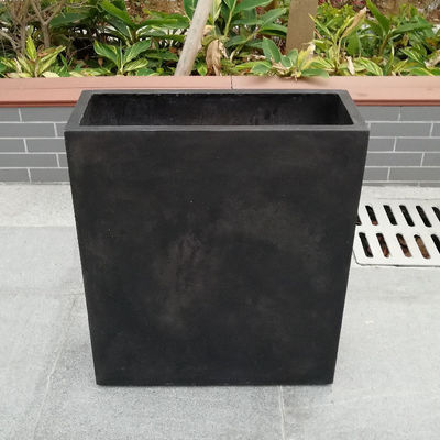 kopen Vriesbestendige, ronde vorm van glasvezelplanter voor hotel online manufacture