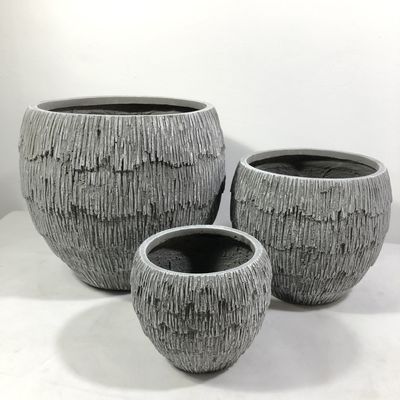 kopen Op maat gemaakte tuinpotten van vezelcement Frostbestendige voor tuinruimte online manufacture