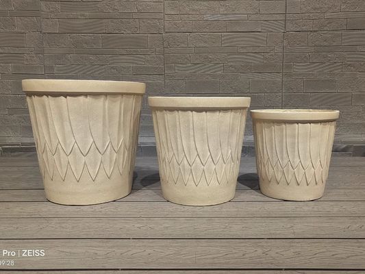 kopen Indoor Hotel Garden Home Versterkte kleiplanter met drainage gaten en ingebouwde systeem online manufacture