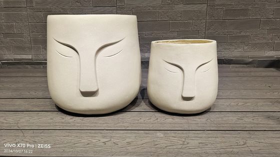 kopen Op maat gemaakte cementpotten van vezels voor warmte- en campingbranders online manufacture