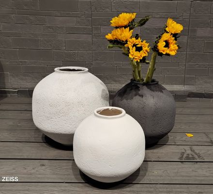 kopen Drainage gaten en terracotta afwerking perfecte combinatie voor vezel cement pot online manufacture