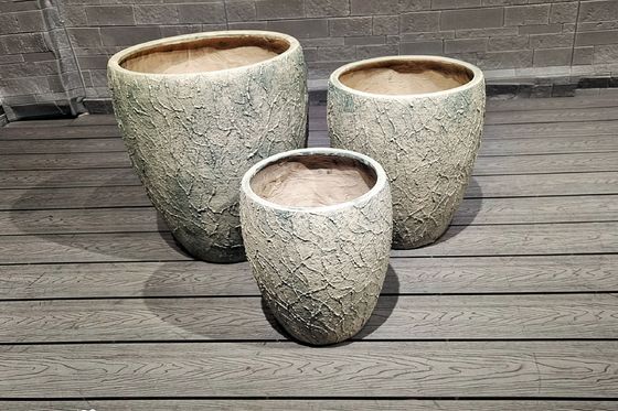 kopen Ronde cementpot voor barbecue/kooloven Campingbrander Verwarmer online manufacture
