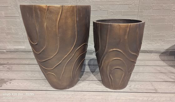 kopen Ronde versterkte kleiplanter Duurzaam en stijlvol ontwerp online manufacture