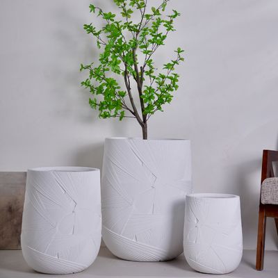 kopen Handgemaakte geglazuurde kleiglasplanterpot Duurzame Europese ontwerpset voor groene plantendecoratie online manufacture