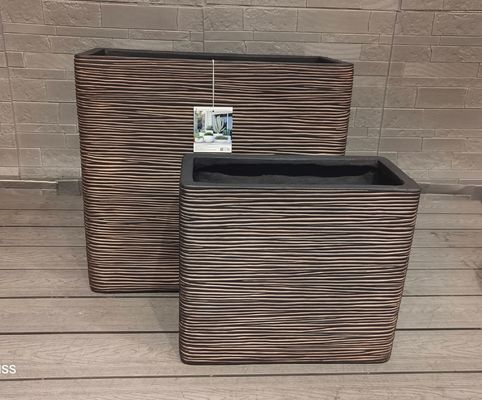 kopen Grote, smalle, rechthoekige bloempot van kunststofklei Stijlvolle, moderne, duurzame plantenbak voor binnen- en buitenomgeving Grote, voor vloerhangen online manufacture