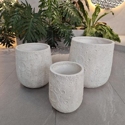 Lichte vezel klei plantmachine voor zowel binnen als buiten huis tuin decor