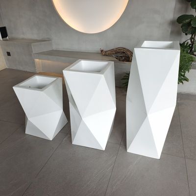 Fiberglass hars bloempotdoos Grote grootte winkelen bloempotdoos
