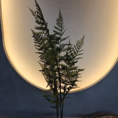 Kunstmatige groene plastic palmbomen voor binnen- en buitengebruik