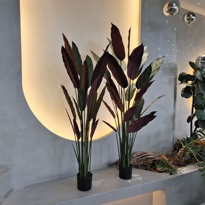 Weerbestendige Realistische Valse Ventilator Palmboom Voor Lush Decor 110cm