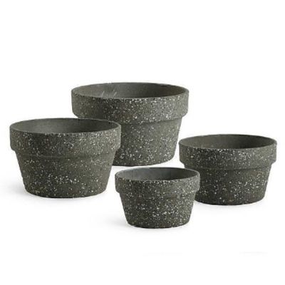 Stijlvolle keramische plantpot met afvoergat voor binnen- en buitenplanten