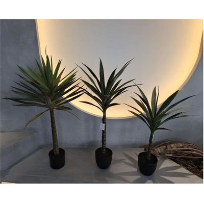 UV-bestendige levensachtige valse planten 100-120 cm voor binnen- en buiteninrichting