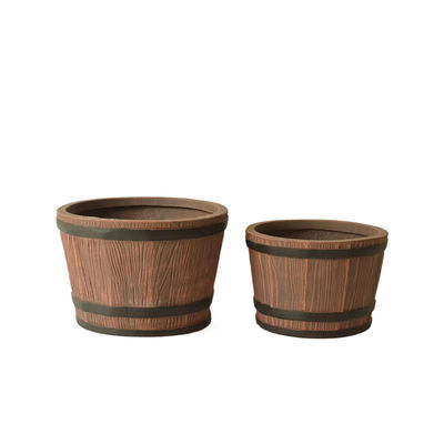 Indoor Hotel Garden Fiber Clay Planter met hand gesneden afwerking Custom Hand gesneden hand gesneden hand gesneden hand gesneden