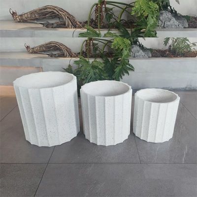 D580*H980mm Planter van kleivezel voor campingbranders
