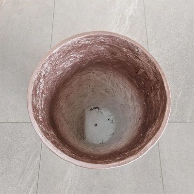 Moderne ronde vezel cement pot Contemporary Duurzaam voor de tuin