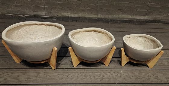7-8 Jaar Levensduur Moderne versterkte kleiplanter Perfect voor interieur en hedendaags ontwerp