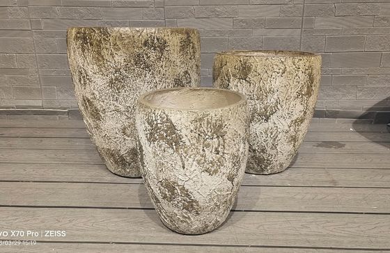 Versterkte kleiplanter voor warmere campingbranders en houtskooloven
