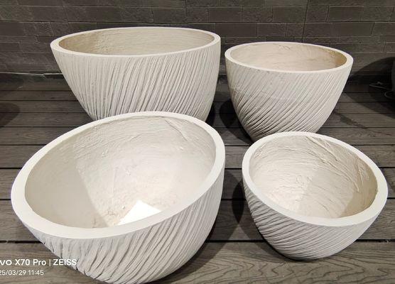 Outdoor Life Time Fiber Clay Planter voor houtskooloven Camping Burners Verwarmer/barbecue