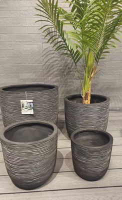 Vintage Nordic Design Aanpasbare klei bloempot Eenvoudig Kleine Grootte Gecoat voor Desktop Tuin voor Hotels Verpakte karton